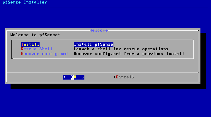 pfsense Installer
