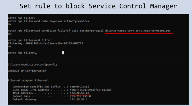 Block Service Control Manager